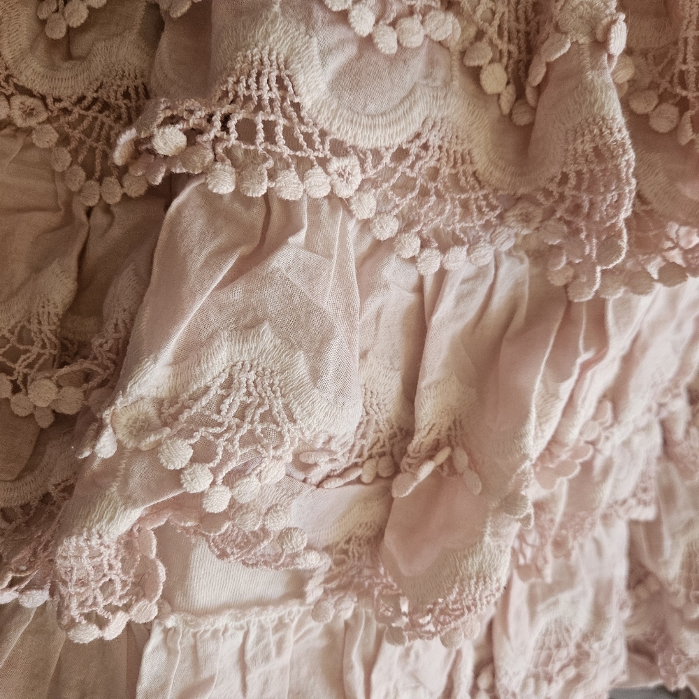 A Rare Bird Ruffle Slip Dress 🩷 - Picture 6 of 14